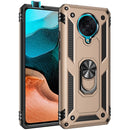 For Xiaomi Redmi K30 Pro Shockproof TPU + PC Protective Case with 360 Degree Rotating Holder(Gold)