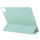 For iPad Pro 11 inch (2020) / Pro 11 2018 / Air 2020 10.9 Horizontal Flip Ultra-thin Non-buckle Magnetic PU Leather Tablet Case With Three-folding Holder & Sleep / Wake-up Function(Light Green)