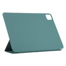 For iPad Pro 11 inch (2020) / Pro 11 2018 / Air 2020 10.9 Horizontal Flip Ultra-thin Non-buckle Magnetic PU Leather Tablet Case With Three-folding Holder & Sleep / Wake-up Function(Green)