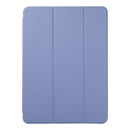 For iPad Pro 11 inch (2020) / Pro 11 2018 / Air 2020 10.9 Horizontal Flip Ultra-thin Non-buckle Magnetic PU Leather Tablet Case With Three-folding Holder & Sleep / Wake-up Function(Purple)