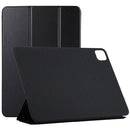 For iPad Pro 11 inch (2020) / Pro 11 2018 / Air 2020 10.9 Horizontal Flip Ultra-thin Non-buckle Magnetic PU Leather Tablet Case With Three-folding Holder & Sleep / Wake-up Function(Black)