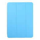 For iPad Pro 11 inch (2020) / Pro 11 2018 / Air 2020 10.9 Horizontal Flip Ultra-thin Non-buckle Magnetic PU Leather Tablet Case With Three-folding Holder & Sleep / Wake-up Function(Blue)