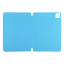 For iPad Pro 11 inch (2020) / Pro 11 2018 / Air 2020 10.9 Horizontal Flip Ultra-thin Non-buckle Magnetic PU Leather Tablet Case With Three-folding Holder & Sleep / Wake-up Function(Blue)