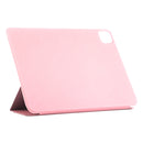 For iPad Pro 11 inch (2020) / Pro 11 2018 / Air 2020 10.9 Horizontal Flip Ultra-thin Non-buckle Magnetic PU Leather Tablet Case With Three-folding Holder & Sleep / Wake-up Function(Rose Gold)