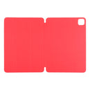 For iPad Pro 11 inch (2020) / Pro 11 2018 / Air 2020 10.9 Horizontal Flip Ultra-thin Non-buckle Magnetic PU Leather Tablet Case With Three-folding Holder & Sleep / Wake-up Function(Red)