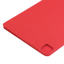 For iPad Pro 11 inch (2020) / Pro 11 2018 / Air 2020 10.9 Horizontal Flip Ultra-thin Non-buckle Magnetic PU Leather Tablet Case With Three-folding Holder & Sleep / Wake-up Function(Red)