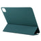 For iPad Pro 11 inch (2020) / Pro 11 2018 / Air 2020 10.9 Horizontal Flip Ultra-thin Non-buckle Magnetic PU Leather Tablet Case With Three-folding Holder & Sleep / Wake-up Function(Dark Green)