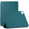 For iPad Pro 11 inch (2020) / Pro 11 2018 / Air 2020 10.9 Horizontal Flip Ultra-thin Non-buckle Magnetic PU Leather Tablet Case With Three-folding Holder & Sleep / Wake-up Function(Dark Green)