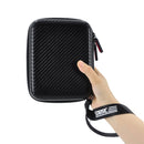 For DJI Mavic Air 2 STARTRC Remote Control Waterproof Portable Carbon PU Storage Bag(Black)