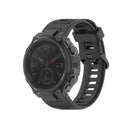 For Huami Amazfit T-Rex A1918 Tyrannosaurus TPU Watch Case(Transparent Black)