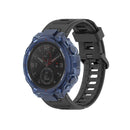 For Huami Amazfit T-Rex A1918 Tyrannosaurus TPU Watch Case(Clear Blue)