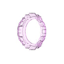 For Huami Amazfit T-Rex A1918 Tyrannosaurus TPU Watch Case(Transparent Purple)