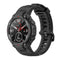 For Huami Amazfit T-Rex A1918 Tyrannosaurus Silicone Watch Band(Black)