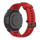 For Huami Amazfit T-Rex A1918 Tyrannosaurus Silicone Watch Band(Lava Red)