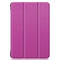 For Kindle Fire HD 8 (2020) Custer Pattern Pure Color Horizontal Flip Leather Case with Three-folding Holder & Wake-up / Sleep Function(Purple)