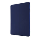 For iPad 10.2 2021 / 2020 / 2019 Airbag Deformation Horizontal Flip Leather Case with Holder & Pen Holder(Dark Blue)