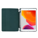 For iPad 10.2 2021 / 2020 / 2019 Airbag Deformation Horizontal Flip Leather Case with Holder & Pen Holder(Dark Blue)
