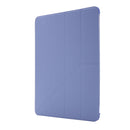 For iPad 10.2 2021 / 2020 / 2019 Airbag Deformation Horizontal Flip Leather Case with Holder & Pen Holder(Purple)