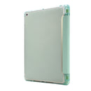 For iPad 10.2 2021 / 2020 / 2019 Airbag Deformation Horizontal Flip Leather Case with Holder & Pen Holder(Mint Green)