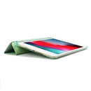 For iPad Mini 4 Airbag Horizontal Flip Leather Case with Three-fold Holder(Mint Green)