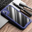 For iPhone 11 iPAKY Dawn Series Airbag Shockproof TPU Case(Blue)