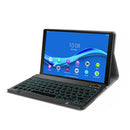 DY-M10P For Lenovo Smart Tab M10 HPD Plus TB-X606F 10.3 inch 2 in 1 Removable Magnetic ABS Bluetooth Keyboard + Protective Leather Tablet Case with Stand & Sleep / Wake-up & Pen Holder(Black)