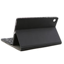 DY-M10P For Lenovo Smart Tab M10 HPD Plus TB-X606F 10.3 inch 2 in 1 Removable Magnetic ABS Bluetooth Keyboard + Protective Leather Tablet Case with Stand & Sleep / Wake-up & Pen Holder(Black)