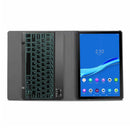 DY-M10P For Lenovo Smart Tab M10 HPD Plus TB-X606F 10.3 inch 2 in 1 Removable Magnetic ABS Bluetooth Keyboard + Protective Leather Tablet Case with Stand & Sleep / Wake-up & Pen Holder(Black)