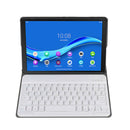 DY-M10P For Lenovo Smart Tab M10 HPD Plus TB-X606F 10.3 inch 2 in 1 Removable Magnetic ABS Bluetooth Keyboard + Protective Leather Tablet Case with Stand & Sleep / Wake-up & Pen Holder(Gold)