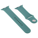 For Apple Watch Series 7 45mm / 6 & SE & 5 & 4 44mm / 3 & 2 & 1 42mm Silicone Watch Band, Long Section (Men)(Wave Color)