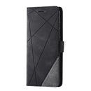 For Samsung Galaxy S20 Skin Feel Splicing Horizontal Flip Leather Case with Holder & Card Slots & Wallet & Photo Frame(Black)