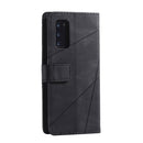 For Samsung Galaxy S20 Skin Feel Splicing Horizontal Flip Leather Case with Holder & Card Slots & Wallet & Photo Frame(Black)