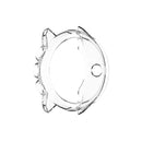 For Suunto 9 Transparent TPU Silicone Watch Case(Transparent White)