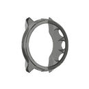 For Suunto 9 Transparent TPU Silicone Watch Case(Transparent Black)