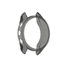 For Garmin Approach S62 Transparent TPU Silicone Watch Case(Transparent Black)