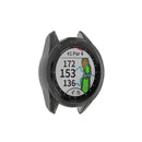For Garmin Approach S62 Transparent TPU Silicone Watch Case(Transparent Black)
