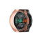 For Huawei Watch GT 2e Transparent TPU Silicone Watch Case(Transparent Orange)