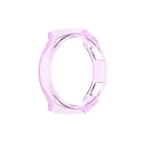 For Huawei Watch GT 2e Transparent TPU Silicone Watch Case(Transparent Purple)