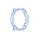 For Huawei Watch GT 2e Transparent TPU Silicone Watch Case(Transparent Blue)