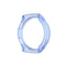 For Huawei Watch GT 2e Transparent TPU Silicone Watch Case(Transparent Blue)