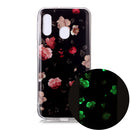 For Samsung Galaxy A20e Luminous TPU Soft Protective Case(Rose)
