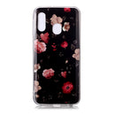 For Samsung Galaxy A20e Luminous TPU Soft Protective Case(Rose)