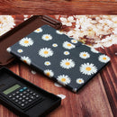 For Amazon Kindle Fire HD 8 (2020) Flower Pattern Horizontal Flip Leather Case with Card Slots & Holder(Small Daisies)