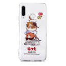 For Huawei P30 Lite Luminous TPU Soft Protective Case(Cats)