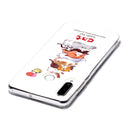 For Huawei P30 Lite Luminous TPU Soft Protective Case(Cats)