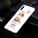 For Huawei P30 Lite Luminous TPU Soft Protective Case(Cats)