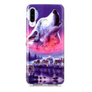 For Huawei P30 Lite Luminous TPU Soft Protective Case(Seven Wolves)