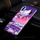 For Huawei P30 Lite Luminous TPU Soft Protective Case(Seven Wolves)