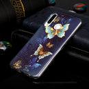 For Huawei P30 Lite Luminous TPU Soft Protective Case(Butterflies)