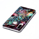 For Huawei P30 Lite Luminous TPU Soft Protective Case(Mandala Flower)